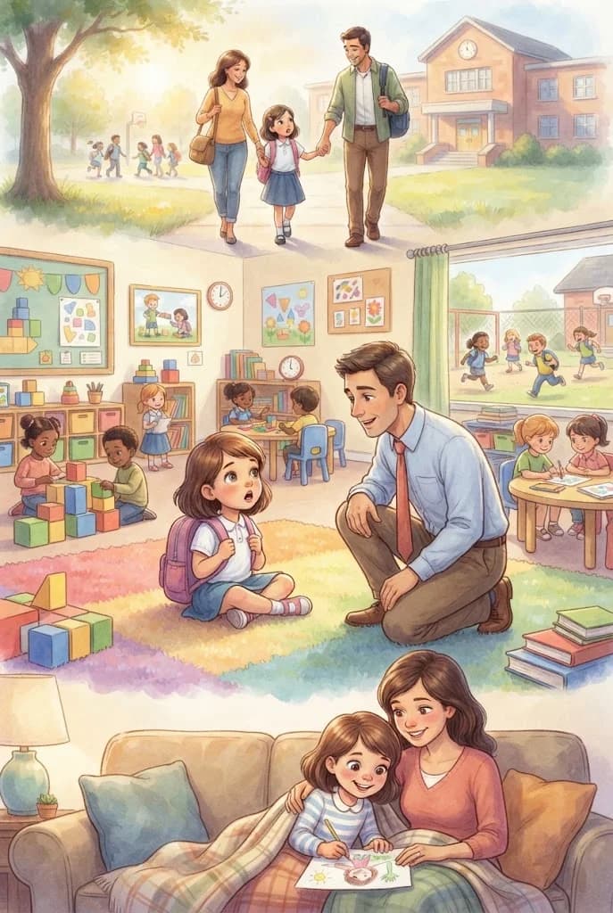 ჯესიკას სკოლის პირველი დღე